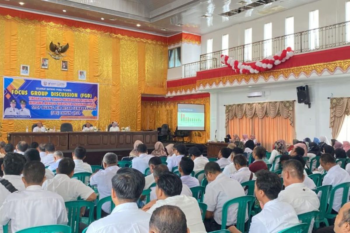 Pasaman Barat gelar FGD menuju stop buang air besar sembarangan