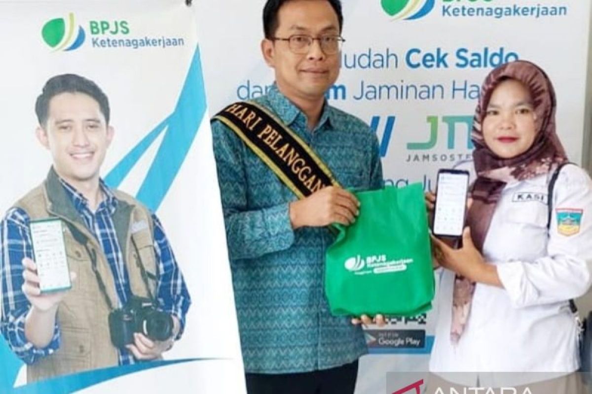 BPJamsostek Solok Selatan berikan kemudahan layanan digital dan manfaat optimal pada hari pelanggan