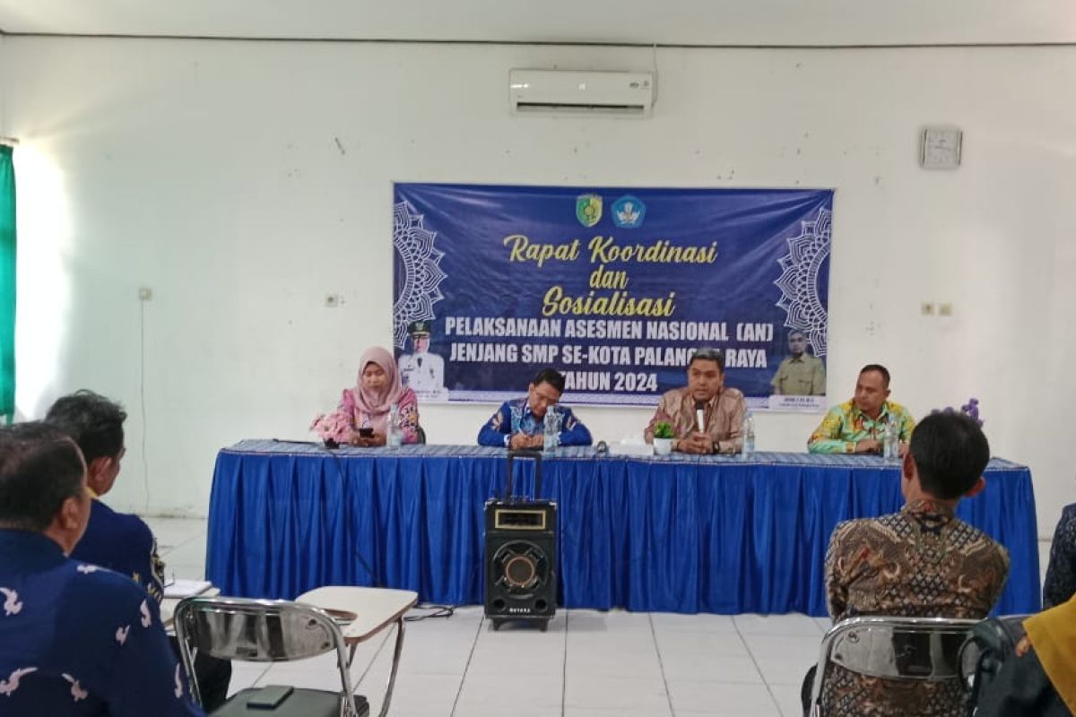 Disdik Kota Palangka Raya sosialisasikan asesmen nasional SMP 2024