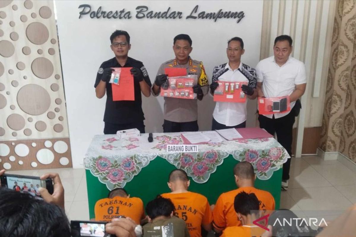 Peredaran ekstasi dan sabu di Bandarlampung dibongkar Polisi