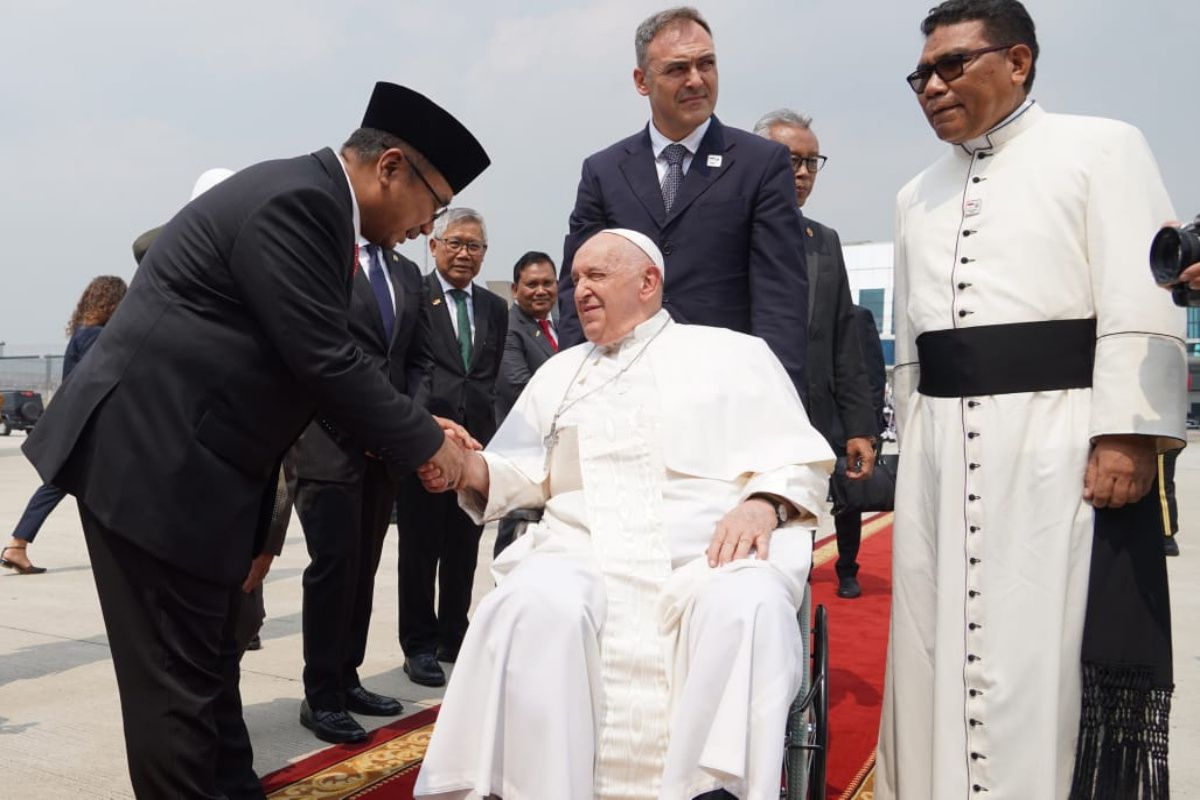 Kunjungan Apostolik berakhir, Menag sebut tiga pesan Paus Fransiskus