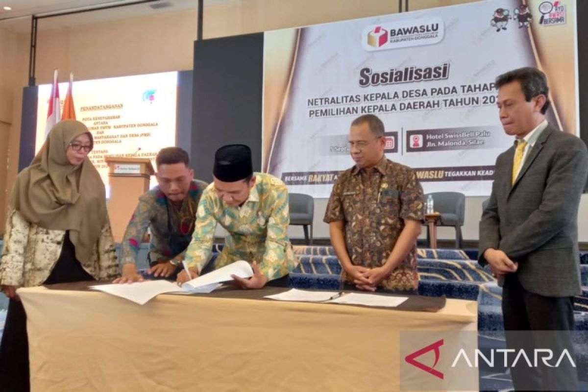 Bawaslu Kabupaten Donggala komitmen cegah praktik politik uang di Pilkada