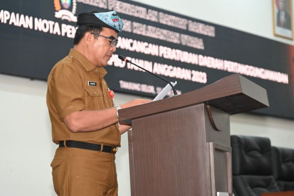 Rapat Paripurna Penyampaian Nota Pengantar Ranperda Pertanggungjawaban APBD