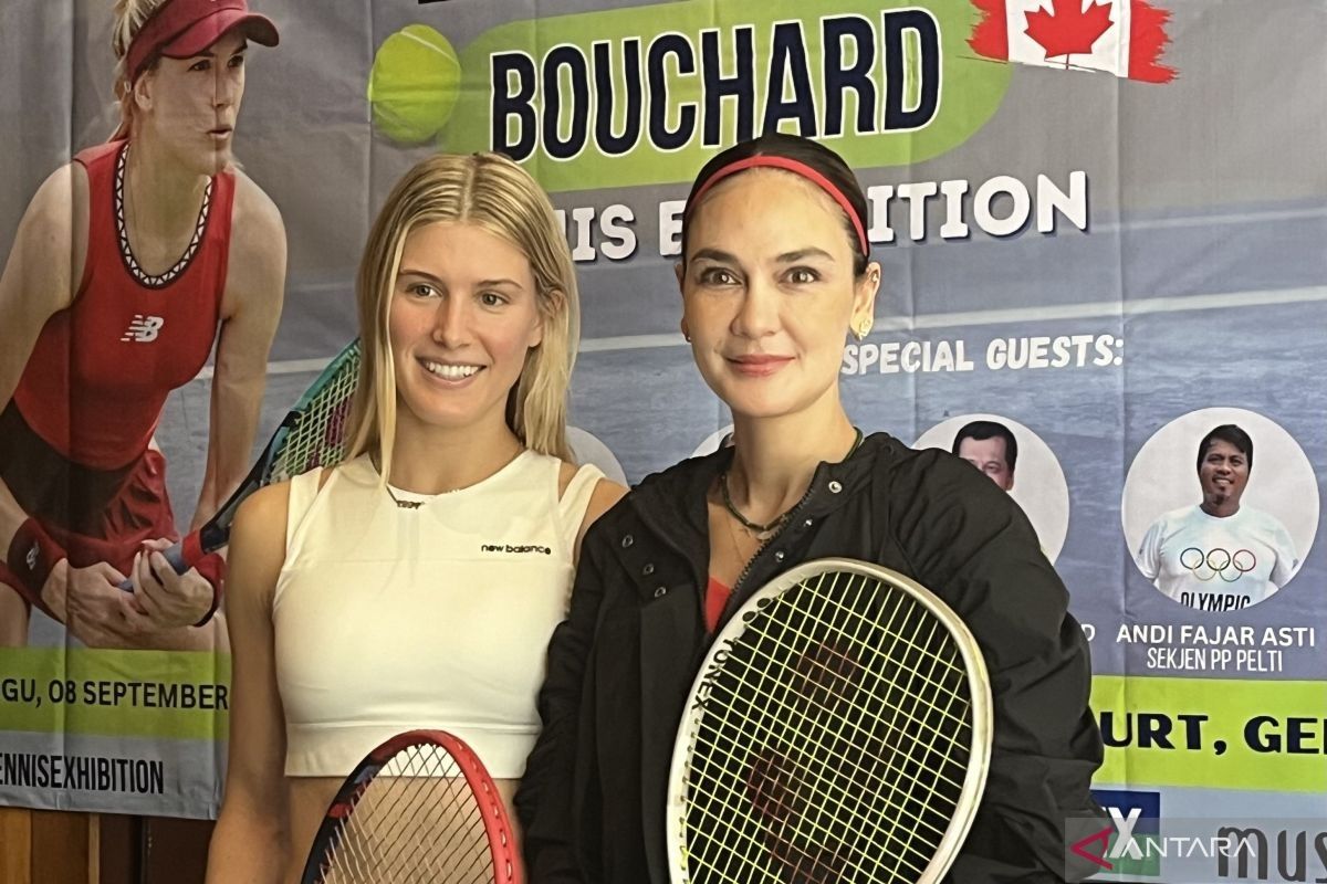 Luna Maya akui gugup jelang tanding lawan bintang tenis dari Kanada Genie Bouchard