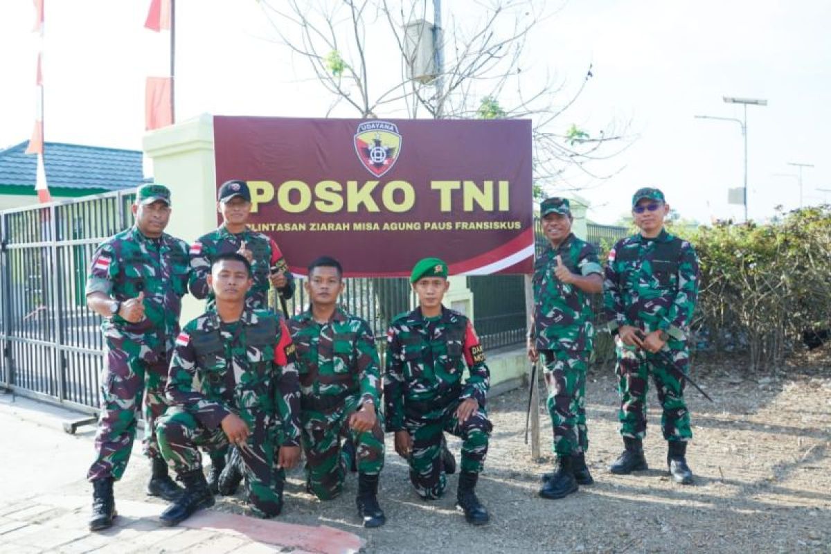 Danrem tinjau Posko TNI di PLBN Mota Ain