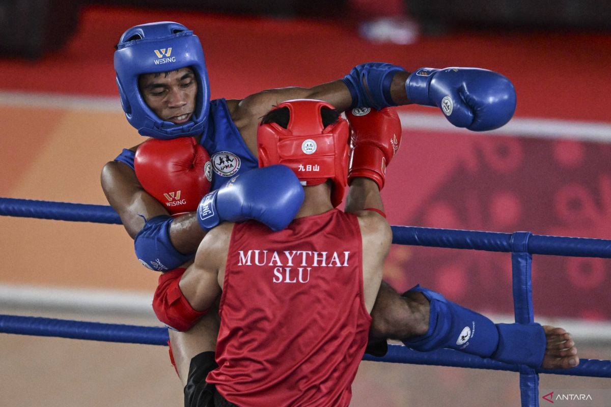 Atlet Muaythai Abdul Muis tumbangkan peraih medali emas PON Papua