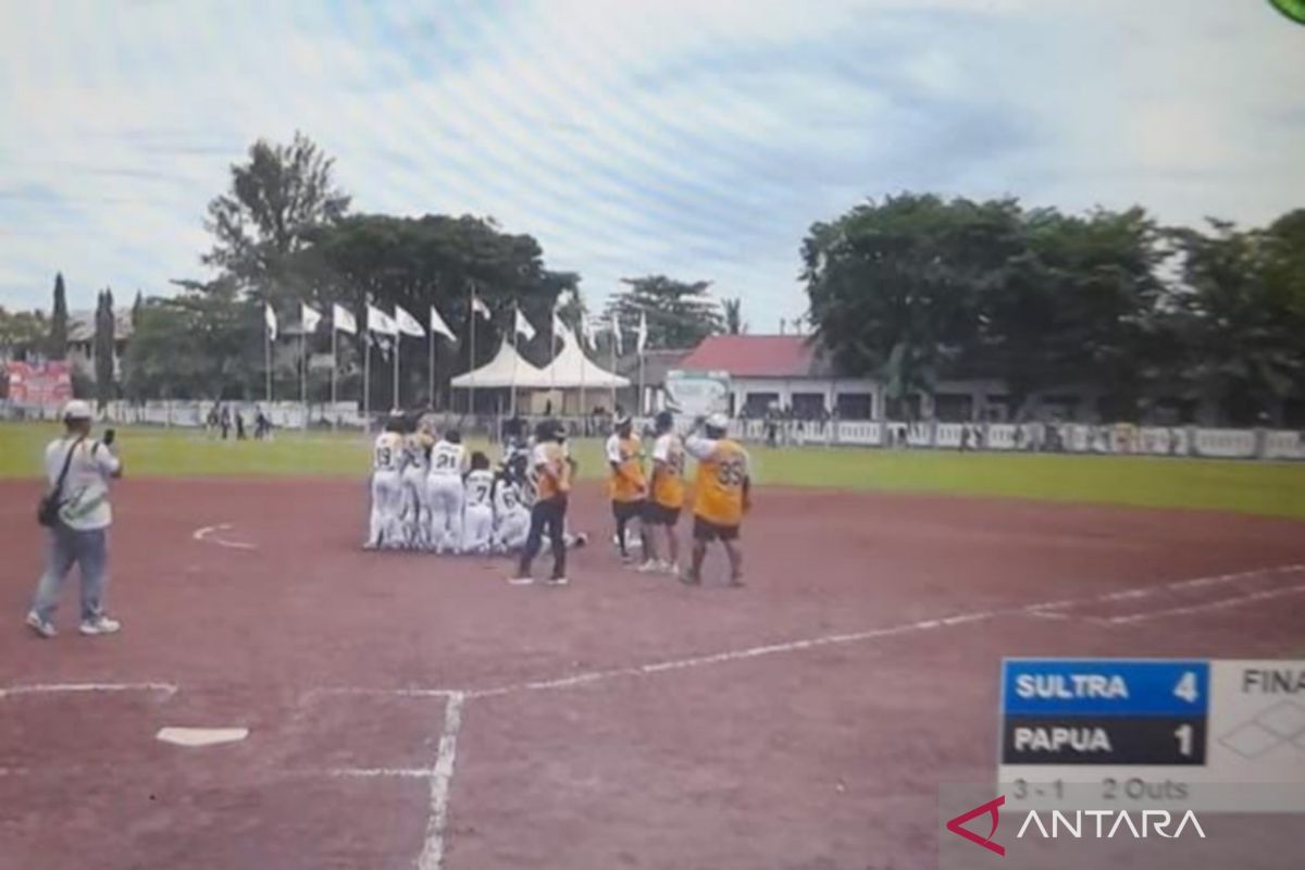 Tim Softball Putri Sultra ukir sejarah raih medali emas PON XXI Aceh