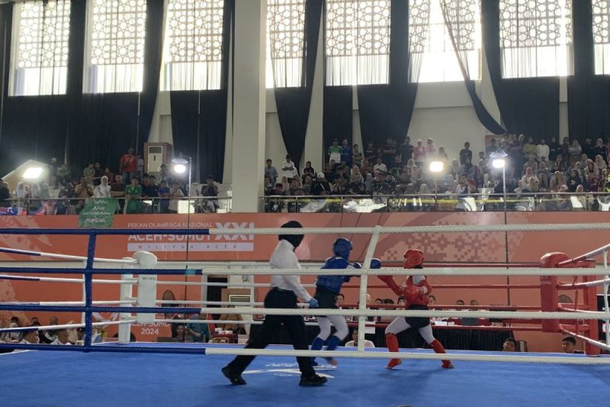 Sebanyak 16 atlet putri pastikan diri lolos ke semifinal muaythai