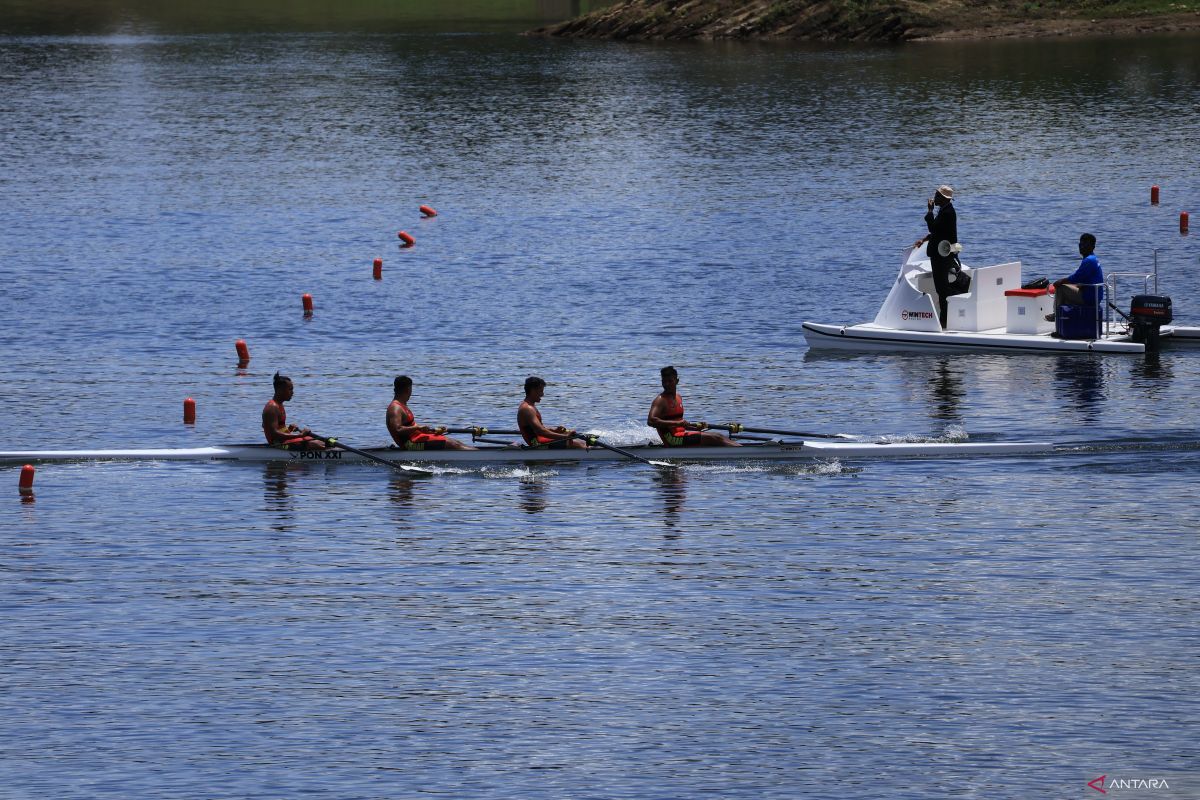 Sebanyak 22 tiket babak final tujuh nomor dayung rowing disegel