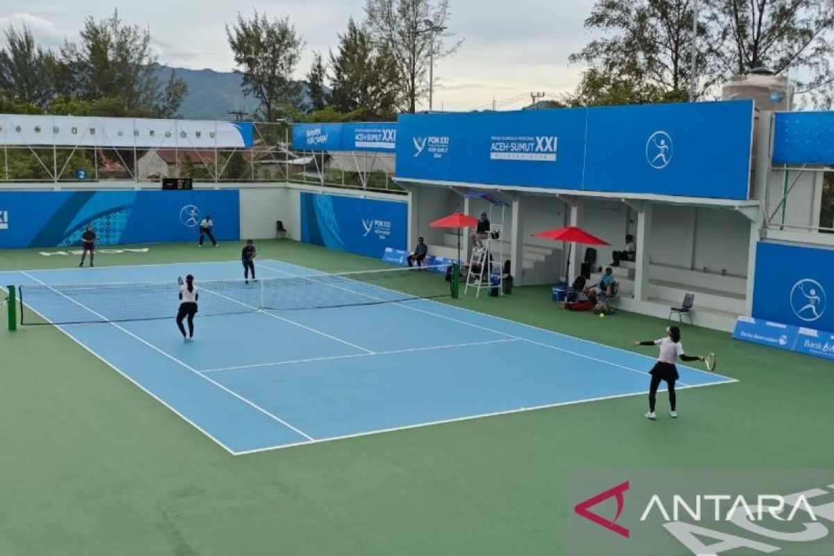 Tim tenis beregu putri Lampung akui keunggulan NTB setelah kalah 1-2