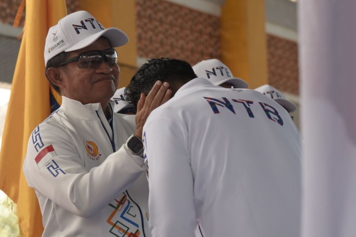 Pj Gubernur NTB minta atlet berjuang maksimal dalam pertandingan PON XII