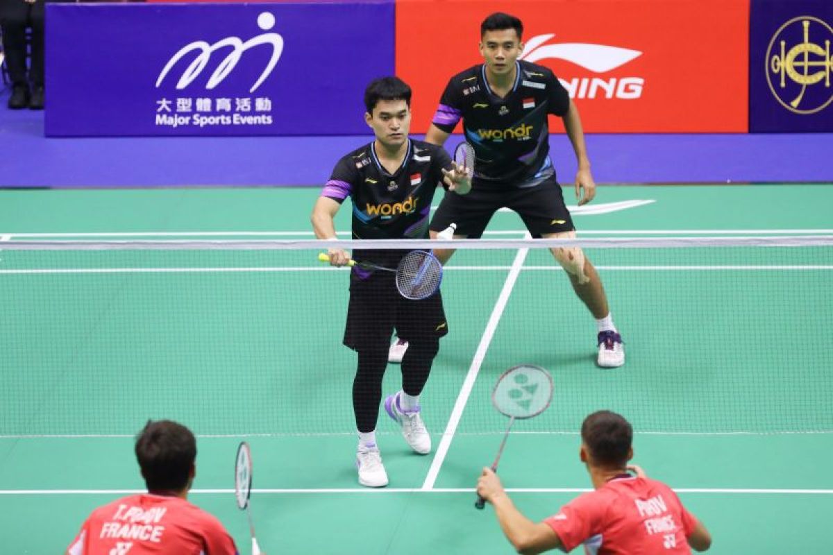 Ganda putra Fikri/Daniel meng tempat di perempat final Hong Kong Open 2024