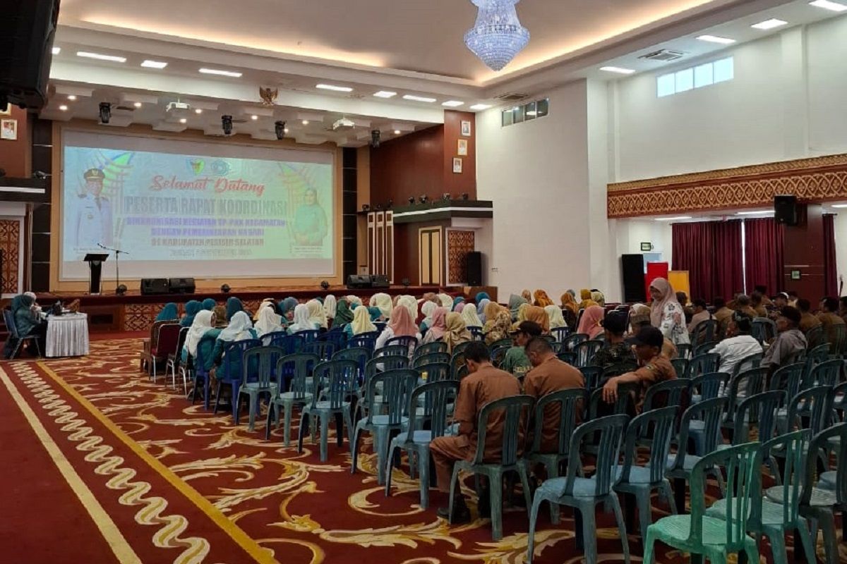 Singkronisasi TP-PKK tahun 2024, Bupati beberkan prioritas pembangunan Pesisir Selatan