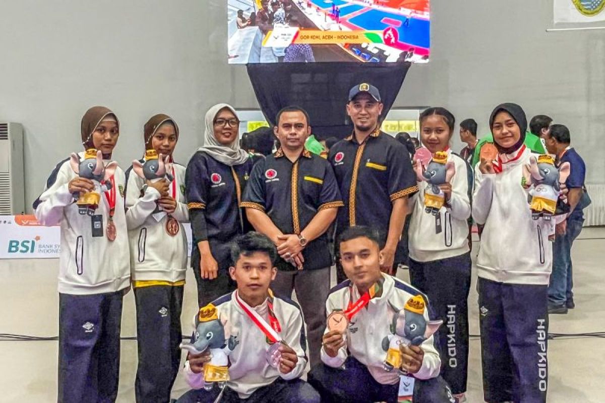 Cabang hapkido sumbang empat perunggu untuk Lampung