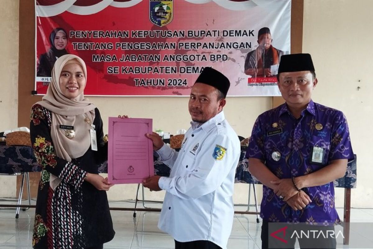 1.800 anggota BPD di Demak diperpanjang masa jabatan selama 2 tahun