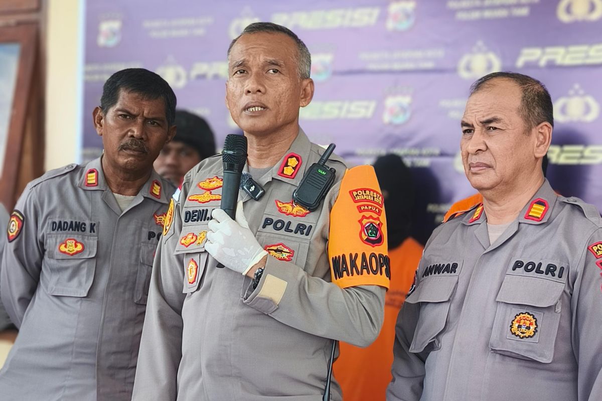 Polresta Jayapura tetapkan tiga pelaku kasus pencurian kekerasan sebagai tersangka