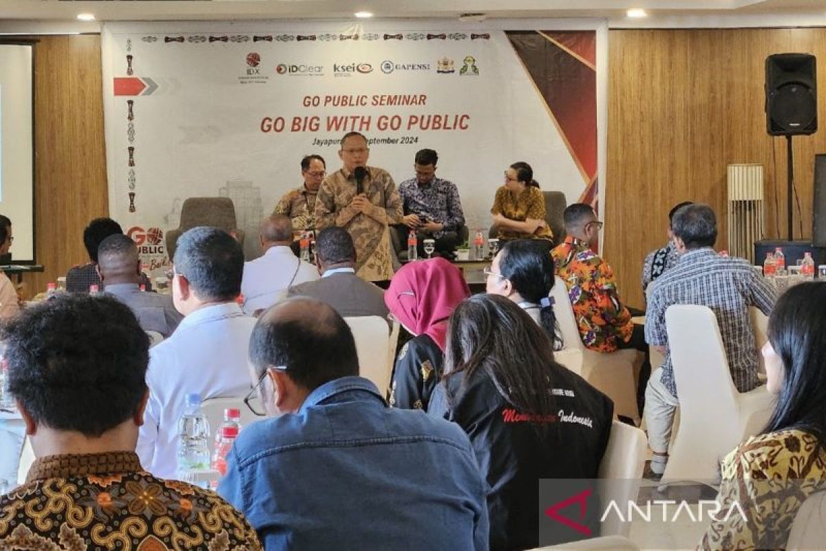 BEI gelar seminar go publik bagi pelaku usaha Papua