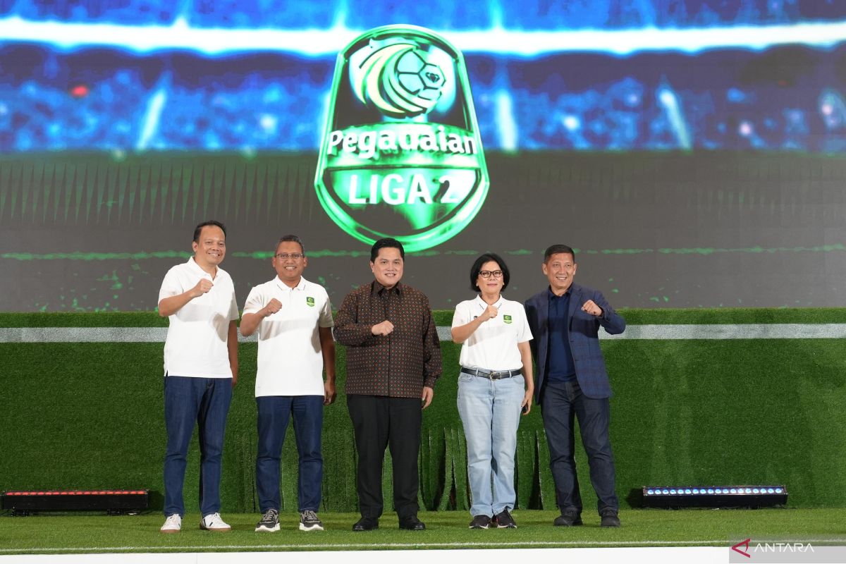 Pegadaian Liga 2 kembali hadir. Erick Thohir: Harus solid bangun sepakbola bersih