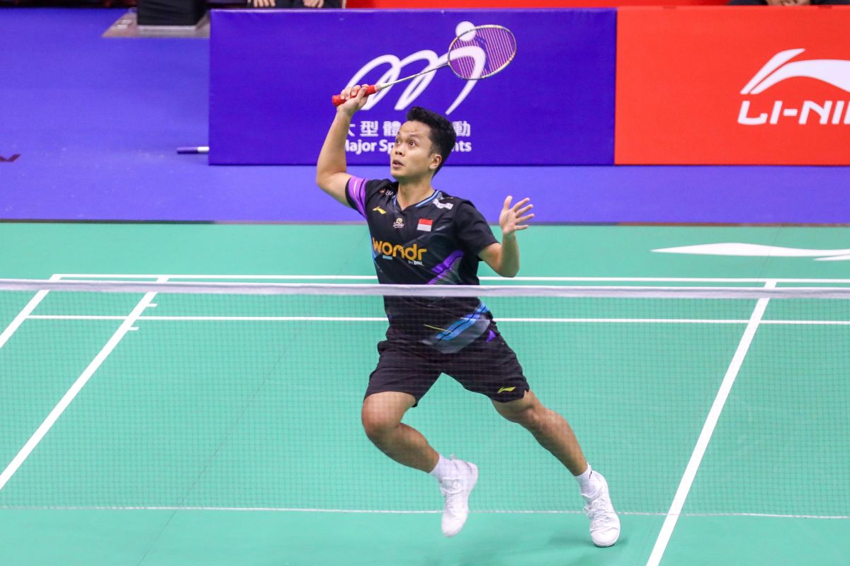 Ginting melaju ke perempat final Hong Kong Open