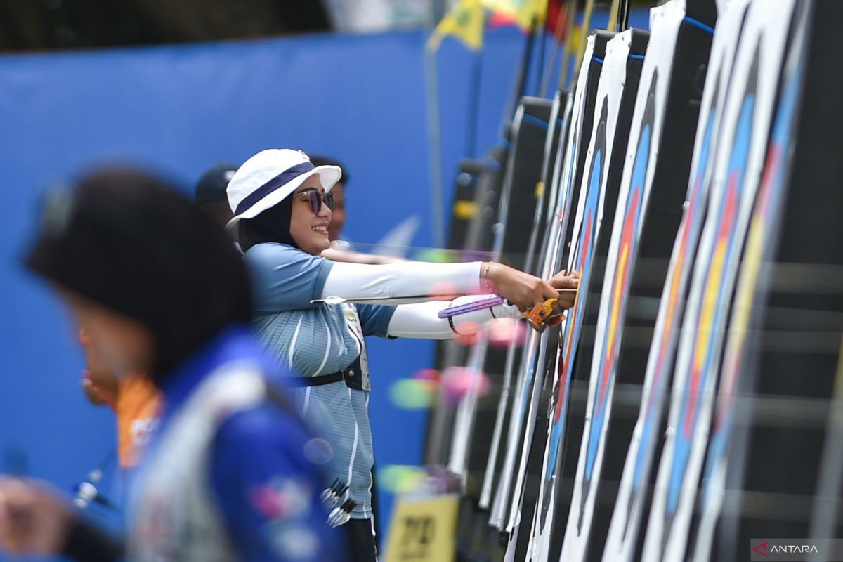 Jatim lumat Kalteng 5-1 di semifinal recurve beregu campuran