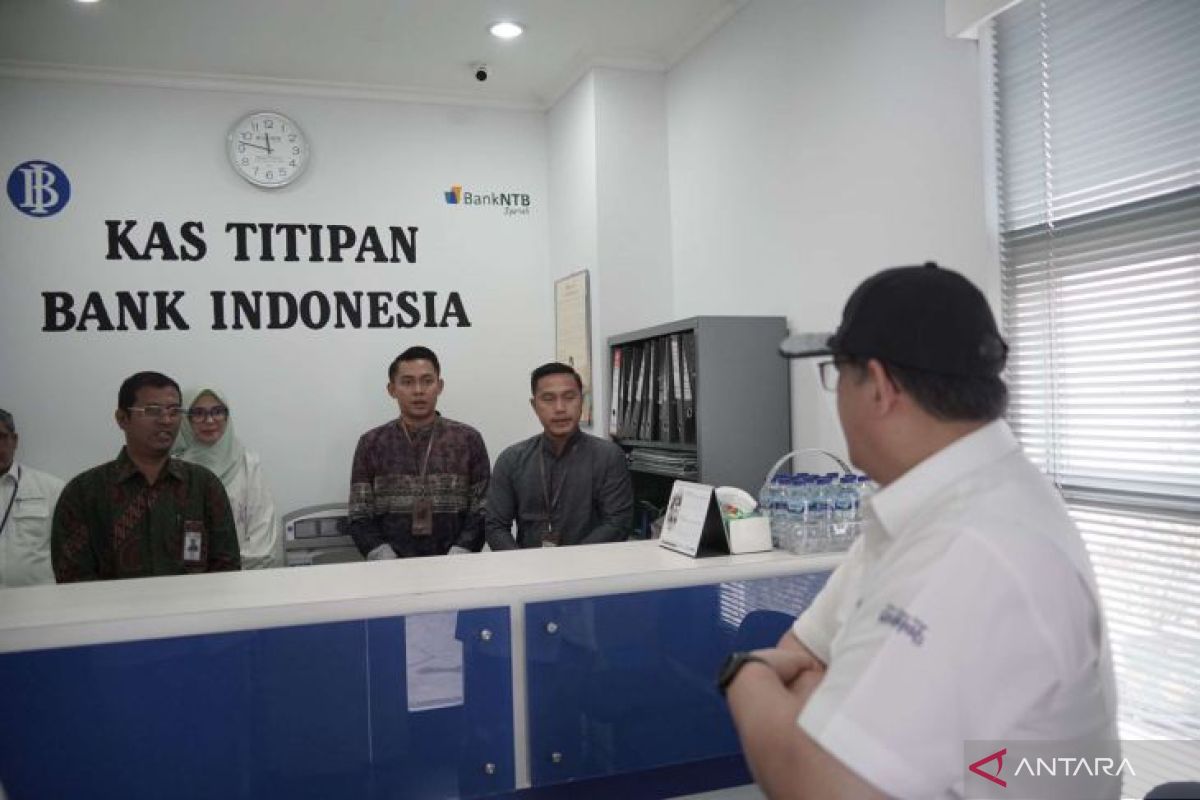 Bank Indonesia apresiasi pengelolaan kas titipan Bank NTB Syariah di Sumbawa