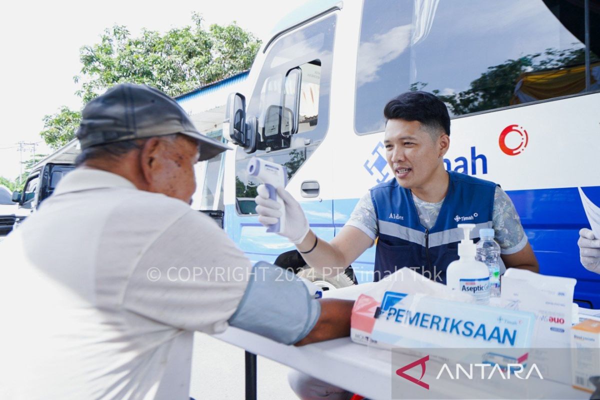 3.230 warga desa terpencil di Babel dan Kepri dapat layanan Mobil Sehat PT Timah