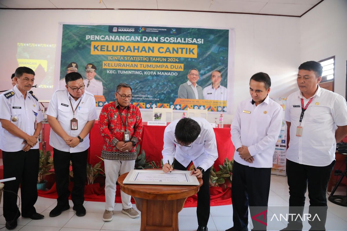 Wali Kota Manado canangkan Kelurahan 'Cantik'