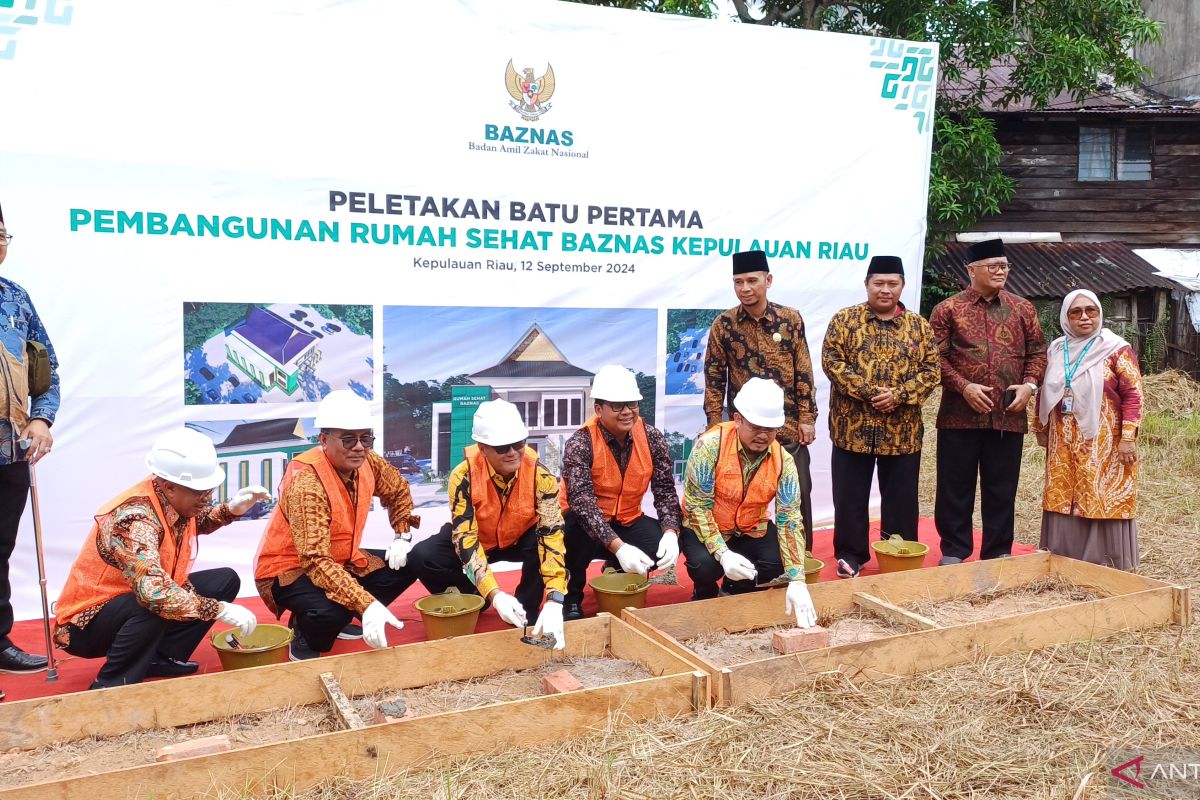 BAZNAS RI bangun rumah sehat di Kota Tanjungpinang Kepri