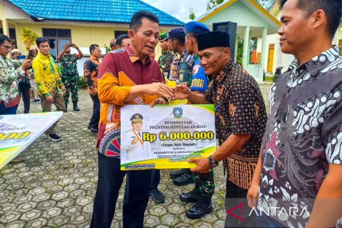 Pemprov Kepri gelontorkan Rp4,9 miliar untuk Kecamatan Pulau Tiga di Natuna