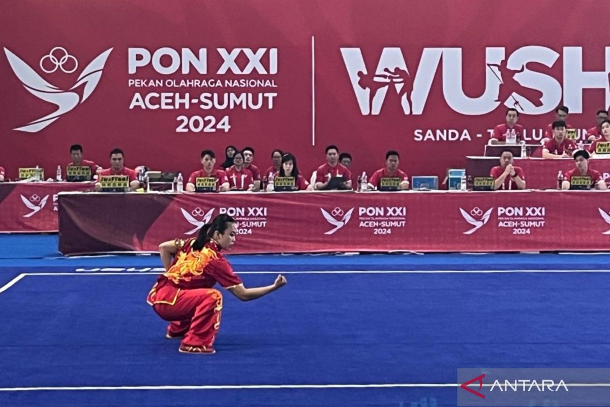 Wushu - Eugenia Diva sumbang emas kedua untuk DKI Jakarta