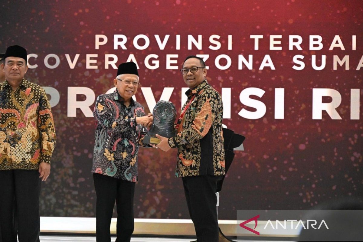 Pemprov Riau raih Paritrana Award 2024 zona Sumatera