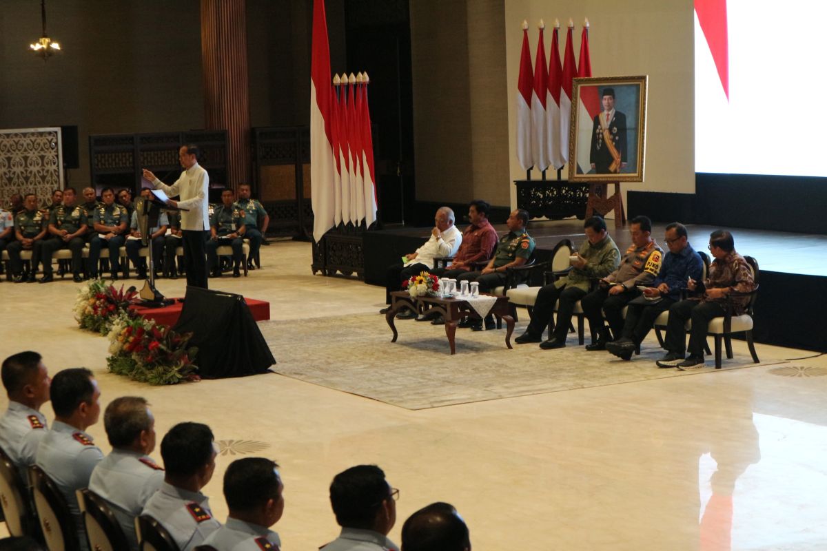 Ini alasan Presiden Jokowi beri arahan kepada pejabat TNI/Polri di IKN