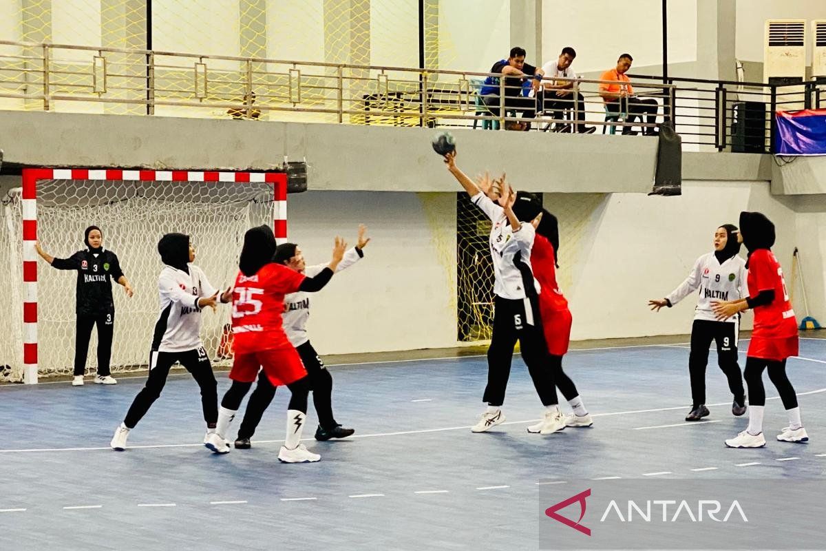 Bola tangan putri Riau gagal ke semifinal PON 2024 usai dibantai Kaltim