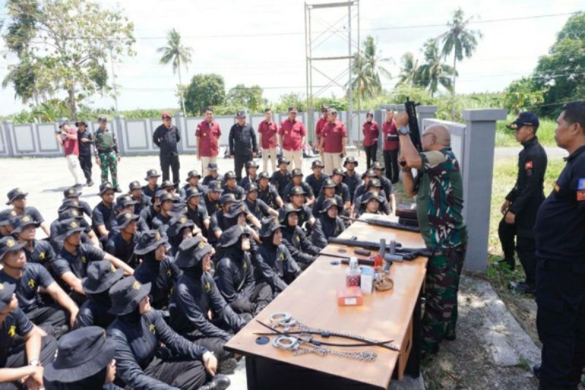 128 CPNS Kemenkumham Jateng digembleng Kopassus di Nusakambangan