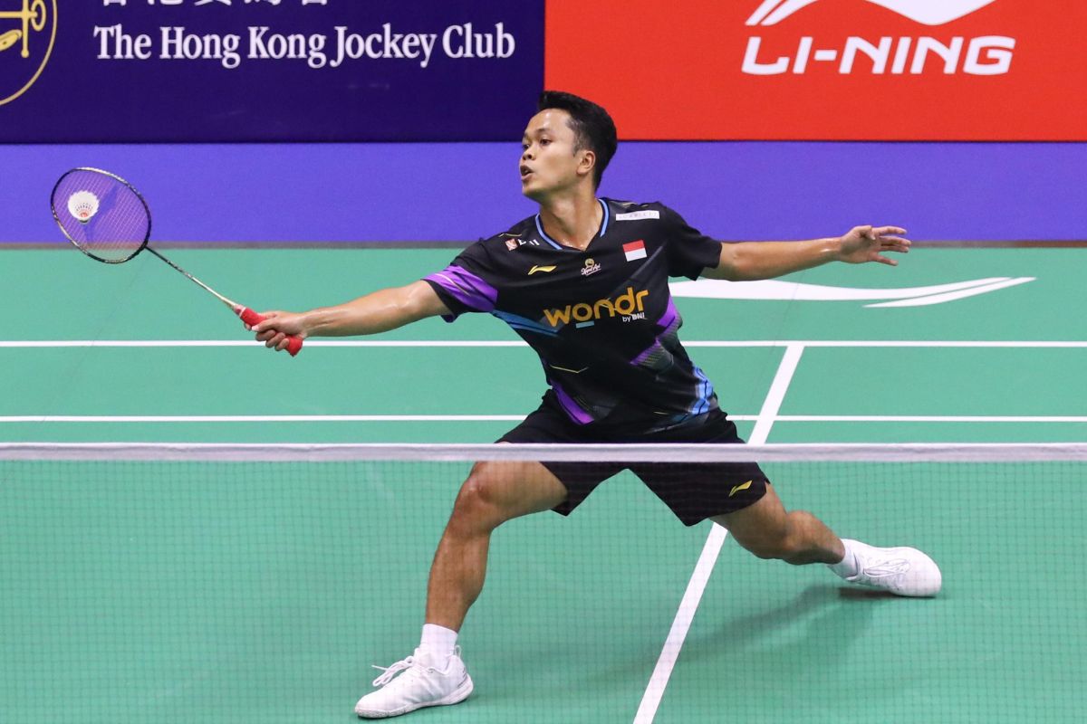 Ginting tundukkan Chico untuk merebut tiket 16 besar China Open 2024