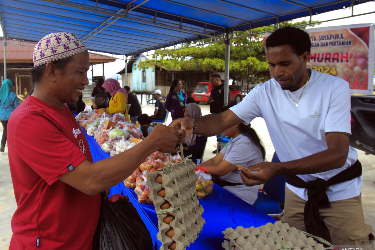 BI-Sinode GKI di Tanah Papua gelar pasar murah guna kendalikan inflasi