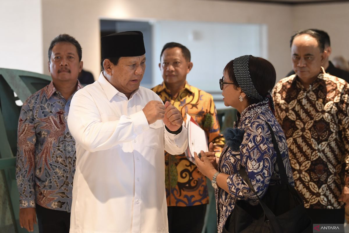 Presiden ke-6 SBY sambangi kediaman Prabowo