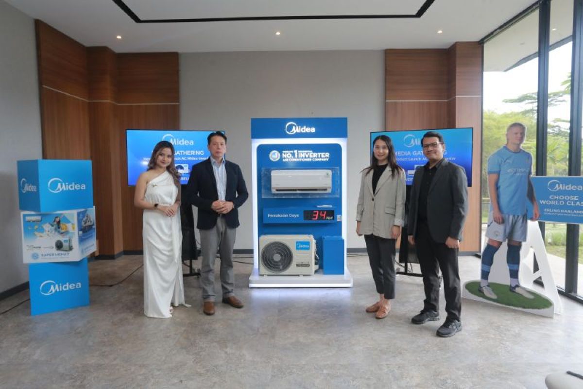 Midea luncurkan AC Inverter 1,5 PK hemat listrik di Yogyakarta