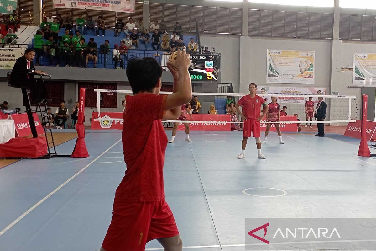 Sulsel dan Jatim ke semifinal final nomor tim ganda