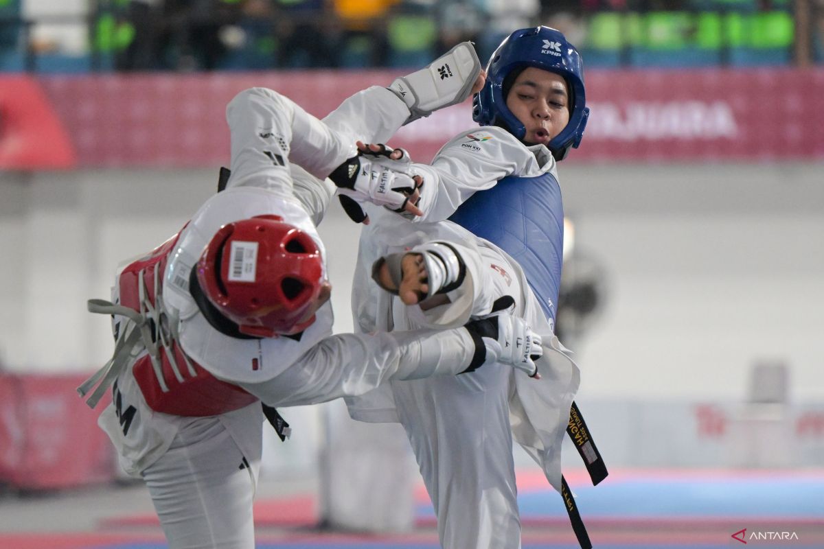 Kepri masuk 10 besar, berikut klasemen sementara perolehan medali emas taekwondo