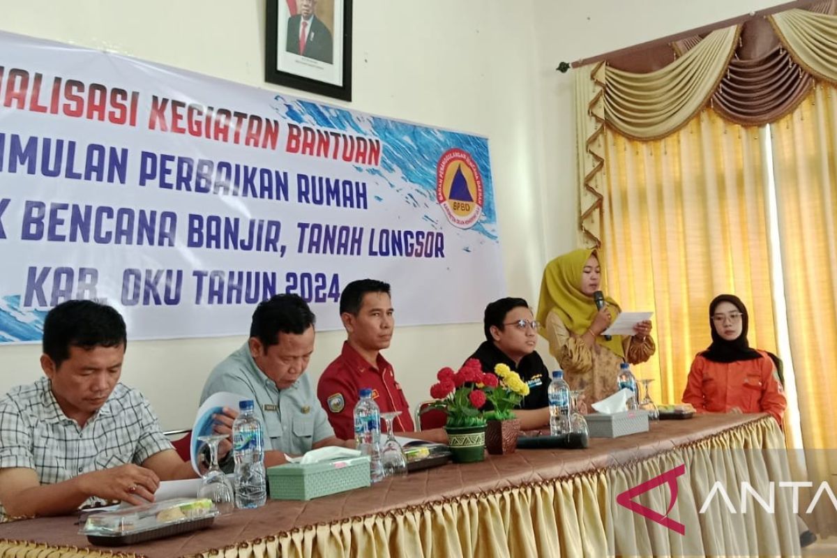 Seratusan rumah rusak akibat banjir di OKU peroleh bantuan stimulan