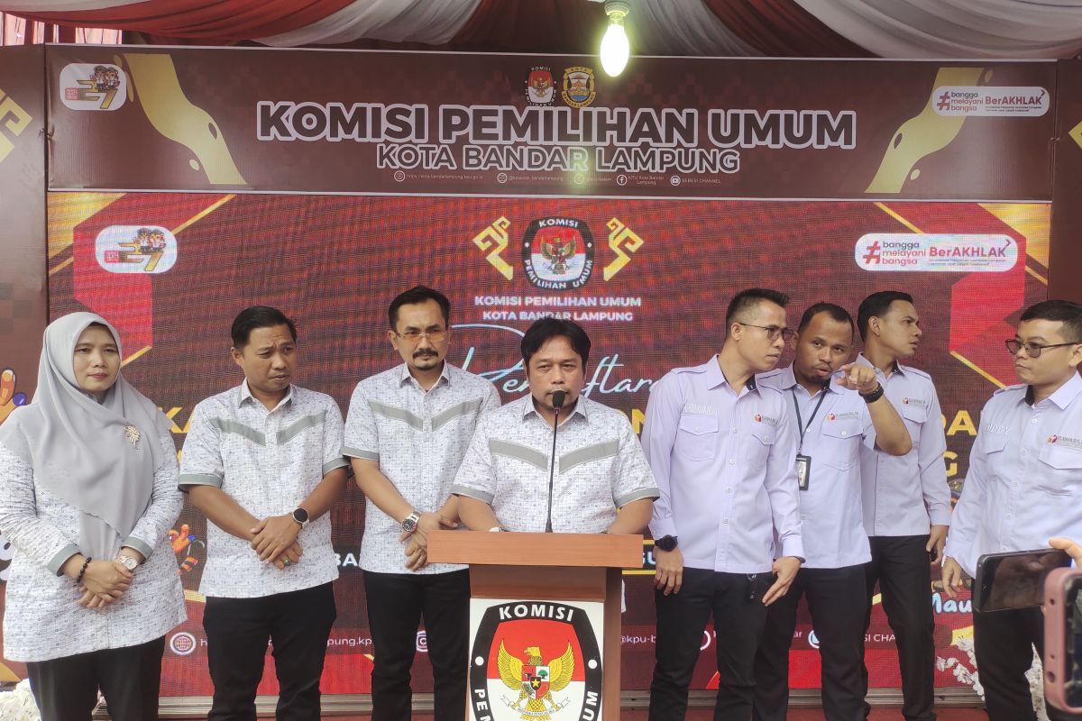 KPU Bandarlampung minta tanggapan masyarakat terkait bakal paslon