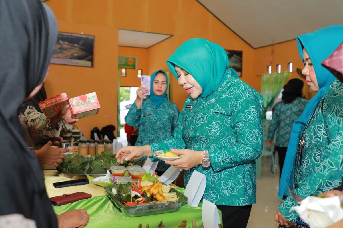 Sapa Warga Perbatasan, Rahmawati Tinjau 2 Desa di Sei Menggaris