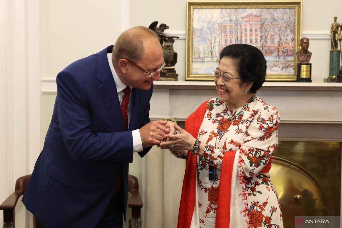 Indonesia-Rusia komit hidup berdampingan secara damai, kata Megawati