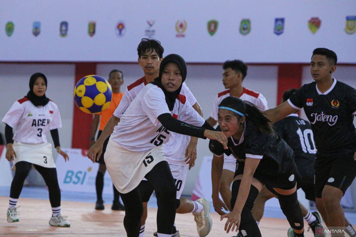 Empat tim korfball berebut tiket final nomor lomba K8