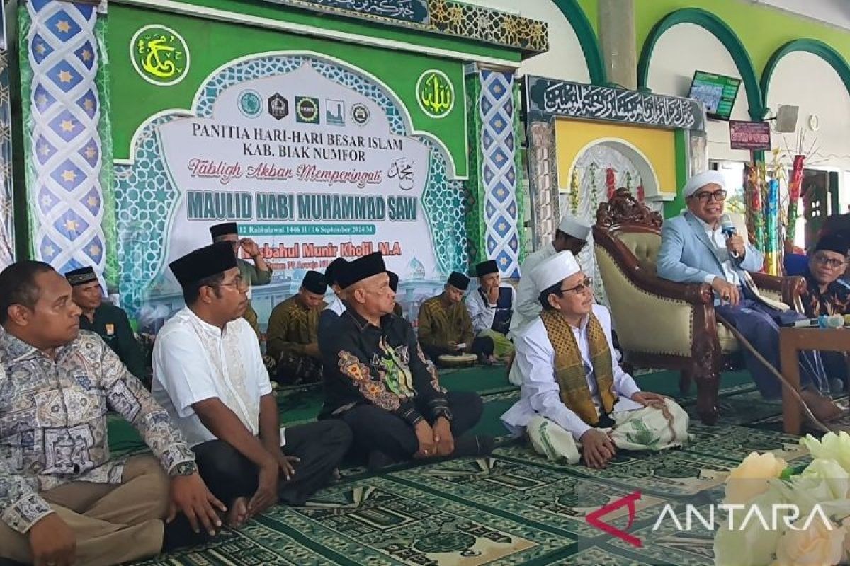 Pemkab Biak Numfor minta umat Islam teladani akhlak Nabi Muhammad SAW