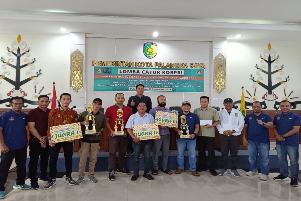 Pemkot Palangka Raya laksanakan lomba catur Korpri 2024