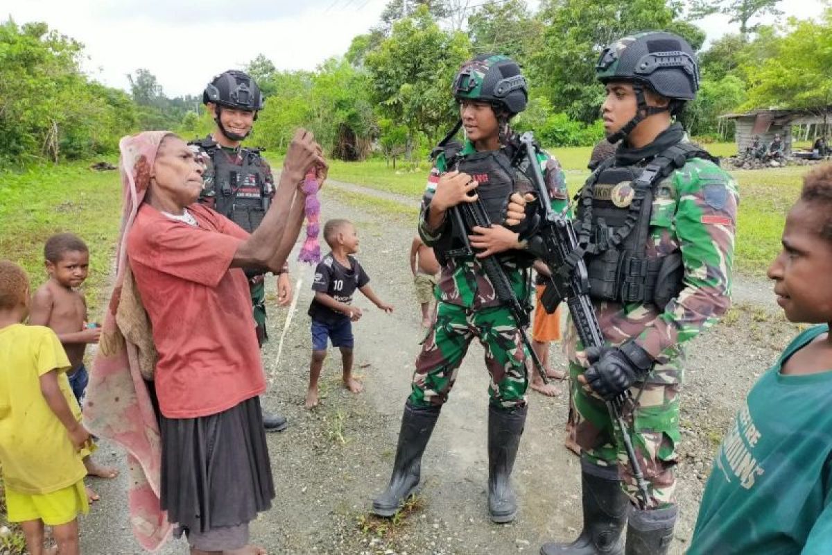 Satgas Habema: TNI hadir menjaga keamanan masyarakat di Papua