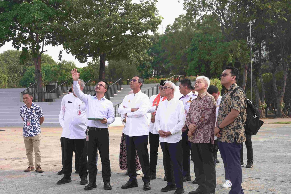 Konservasi Monumen Pembebasan Irian Barat membutuhkan waktu sebulan