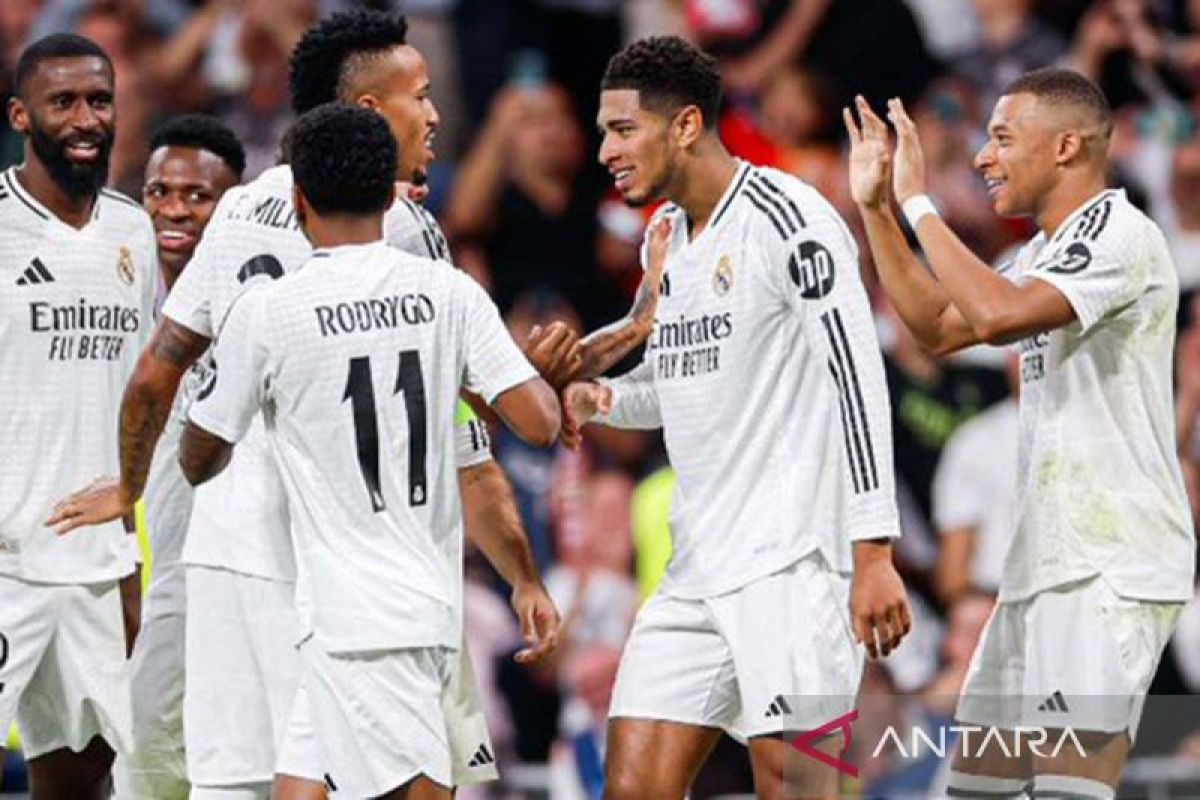 Liga Spanyol -Real Madrid menang 4-1 atas Espanyol